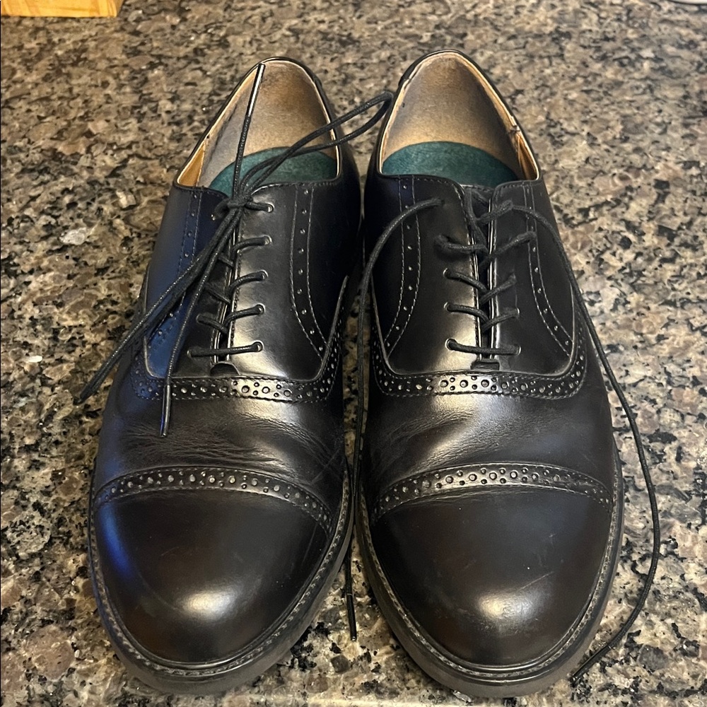 Rockport Classic Black Leather Men's Dress Shoes 10m